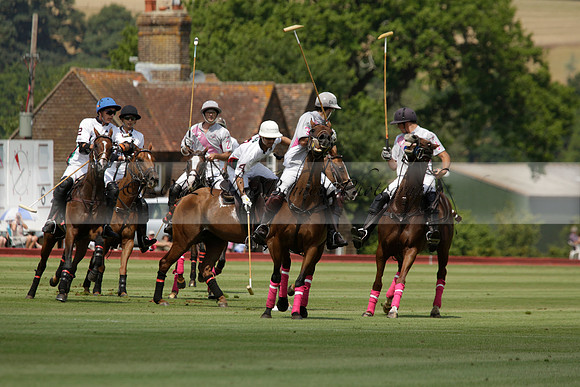 Talandracas v UAE Polo Team in a Veuve Clicquot Gold Cup Polo Match 2013.07.13
