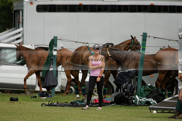 Dubai v La Bamba de Areco in a Veuve Clicquot Gold Cup Polo Match 2013.07.04