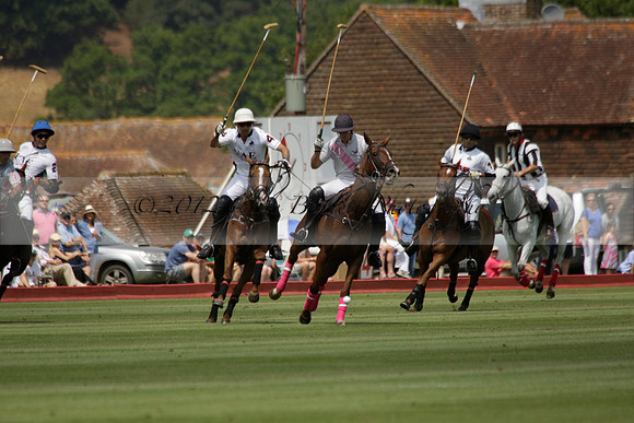 Talandracas v UAE Polo Team in a Veuve Clicquot Gold Cup Polo Match 2013.07.13