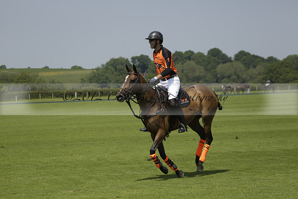 Four Quarters Orange v Montana in a Cicero Cup Polo match 2013.06.06