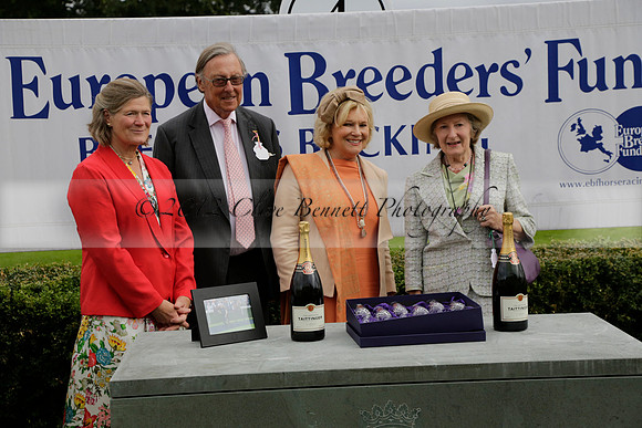 Race 6 Goodwood The British Stallion Studs Turf Club E.B.F. Fillies Stakes. 20130731. Race winner Ribbons owner Elite Racing Club