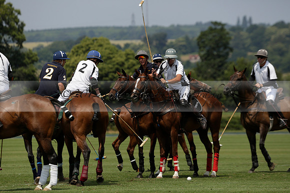 Silver Fox v Wintershall in a July 4 Goal Polo match 2013.07.17