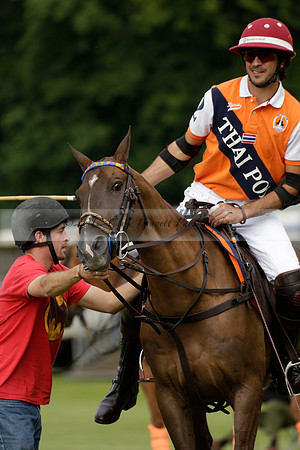 Enigma v Thai Polo in a Veuve Clicquot Gold Cup Polo Match 2013.06.25