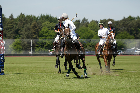 Black Bears v Salkeld in a Cartier Queens Cup polo match 2013.06.05