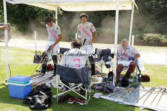 Zacara v Talandracas in a Veuve Clicquot Gold Cup Polo Match 2013.07.18