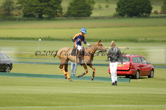 Las Estrellas v Four Quarters Blue in the final of the Jubilee Cup Polo match 2013.06.02