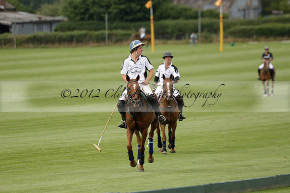 Beau Design v Boscom in an August Rother Cup 4 goal polo match at Cowdray Park Polo Club on Wednesday 07 August 2013