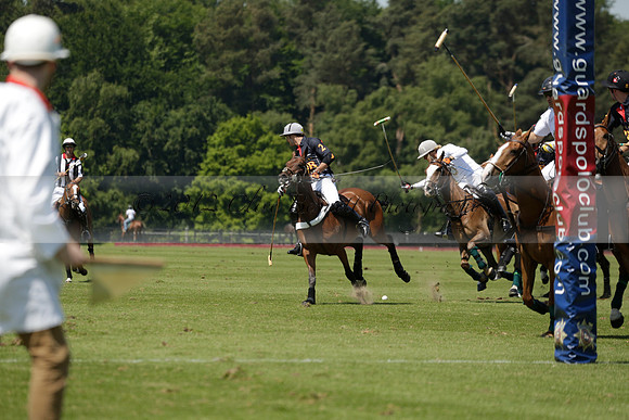 Black Bears v Salkeld in a Cartier Queens Cup polo match 2013.06.05