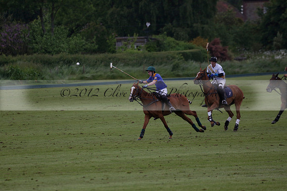 Burningfold v Combe Place in a June 4 Goal Cup polo match 2013.06.11