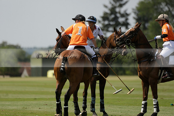 Cowdray Vikings v Enigma in a Bloom British Ladies Open Championship Polo match 2013.07.17