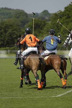 Four Quarters Orange v Montana in a Cicero Cup Polo match 2013.06.06
