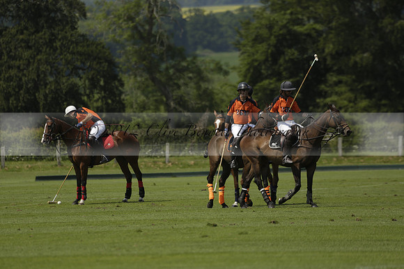 Four Quarters Orange v Montana in a Cicero Cup Polo match 2013.06.06