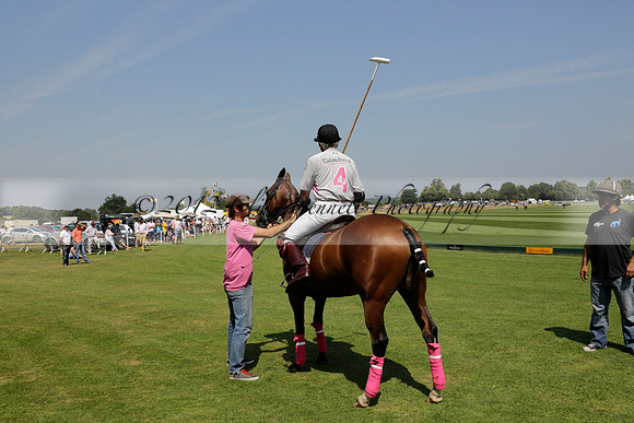Zacara v Talandracas in a Veuve Clicquot Gold Cup Polo Match 2013.07.18
