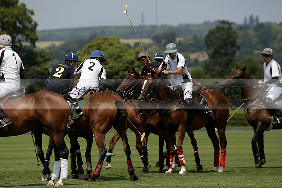 Silver Fox v Wintershall in a July 4 Goal Polo match 2013.07.17