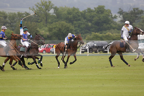 Burningfold v Combe Place in a June 4 Goal Cup polo match 2013.06.11