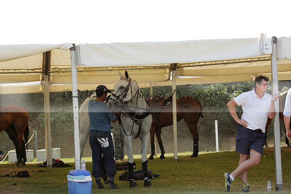 Zacara v Talandracas in a Veuve Clicquot Gold Cup Polo Match 2013.07.18