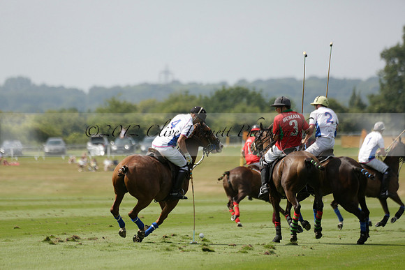 El Remanso v Sumaya in a Veuve Clicquot Gold Cup Polo Match 2013.07.13
