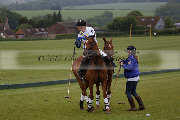 Burningfold v Combe Place in a June 4 Goal Cup polo match 2013.06.11