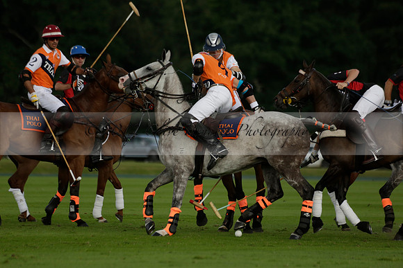 Enigma v Thai Polo in a Veuve Clicquot Gold Cup Polo Match 2013.06.25
