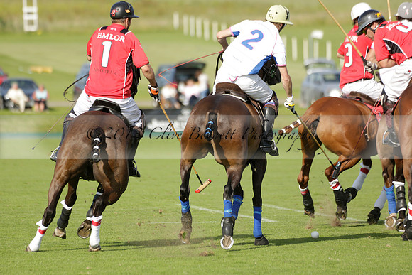 El Remanso v Emlor in a Veuve Clicquot Gold Cup Polo Match 2013.06.30