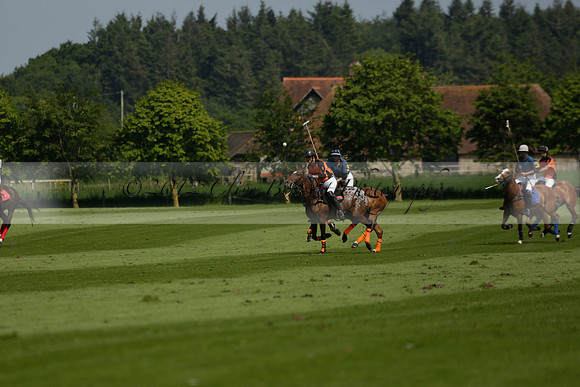Four Quarters Orange v Montana in a Cicero Cup Polo match 2013.06.06