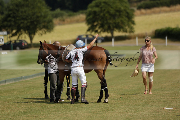 Cowdray Vikings v Enigma in a Bloom British Ladies Open Championship Polo match 2013.07.17