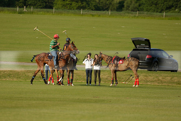 Shoreline v Cowdray Vikings in a Easebourne Cup Semi-final Polo match 2013.06.07