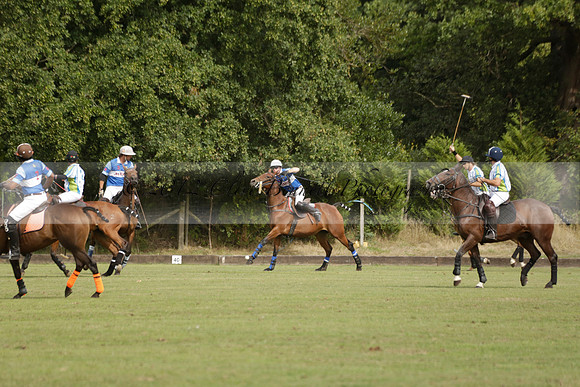 KI Capital Sifani v Zolfo Cooper in the 4 to 8 Goal Final at The Pro-Am City Polo Championships on Sunday 1 September 2013 at Ascot Park Polo Club. www.polopictures.co.uk