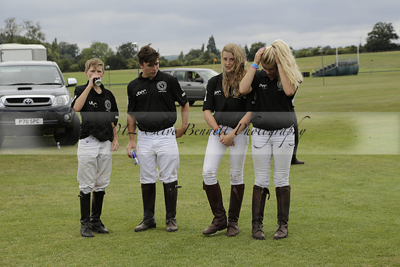 The Colts Cup presentation at Cowdray Park Polo Club on Lawns 2 on Thursday 15 August 2013 2013.08.15