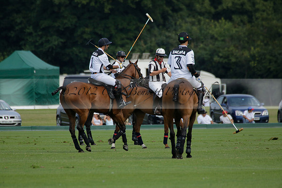 Zacara v Les Lions in a Veuve Clicquot Gold Cup Polo Match 2013.07.06