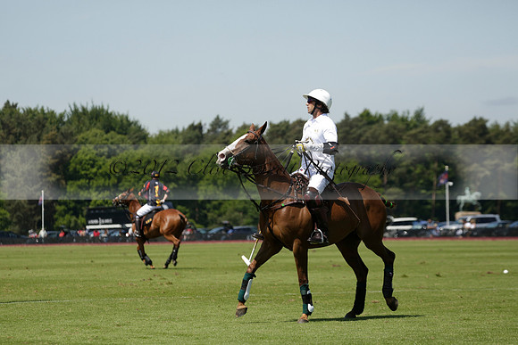 Black Bears v Salkeld in a Cartier Queens Cup polo match 2013.06.05