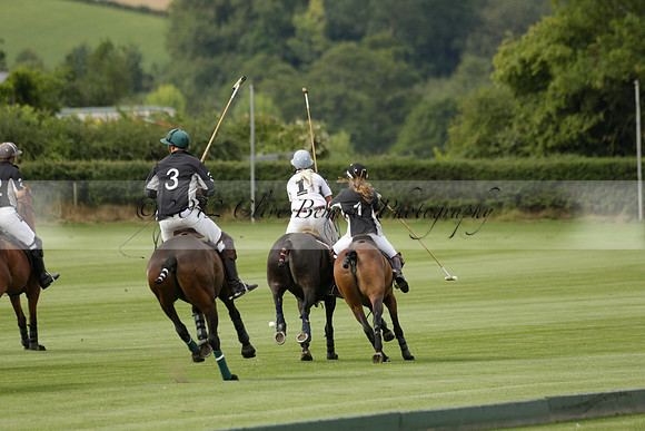Beau Design v Boscom in an August Rother Cup 4 goal polo match at Cowdray Park Polo Club on Wednesday 07 August 2013