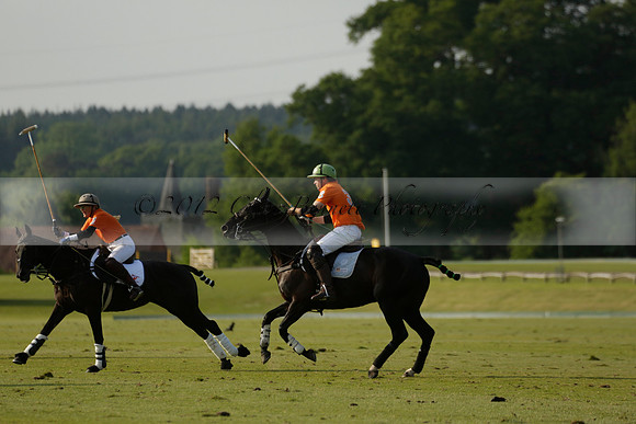 Shoreline v Cowdray Vikings in a Easebourne Cup Semi-final Polo match 2013.06.07