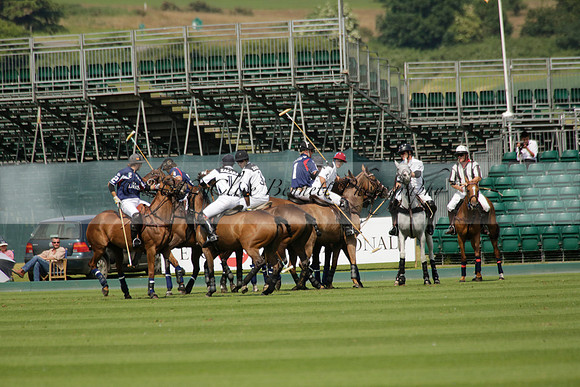 Zacara v Les Lions in a Veuve Clicquot Gold Cup Polo Match 2013.07.06