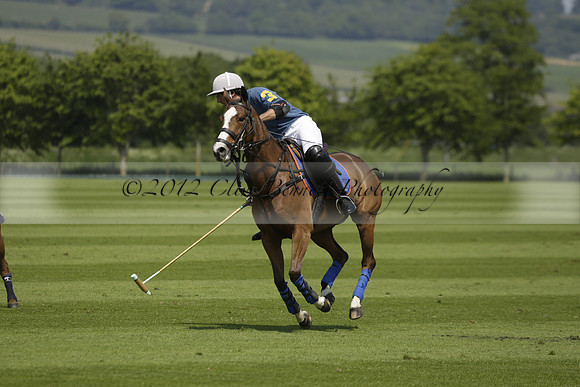 Four Quarters Orange v Montana in a Cicero Cup Polo match 2013.06.06