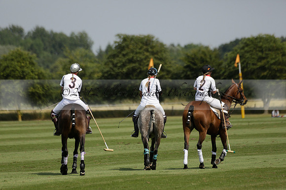 Cowdray Vikings v Enigma in a Bloom British Ladies Open Championship Polo match 2013.07.17