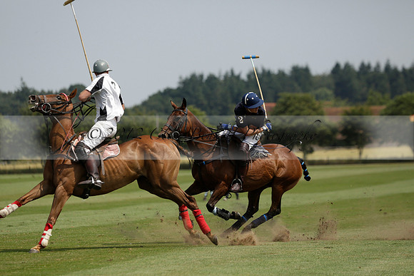 Silver Fox v Wintershall in a July 4 Goal Polo match 2013.07.17