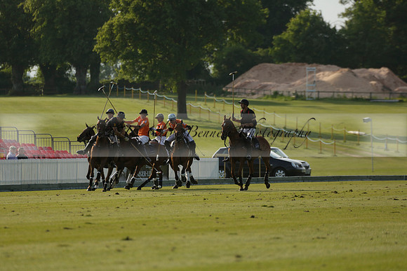 Shoreline v Cowdray Vikings in a Easebourne Cup Semi-final Polo match 2013.06.07