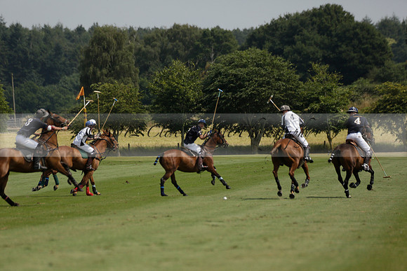Silver Fox v Wintershall in a July 4 Goal Polo match 2013.07.17