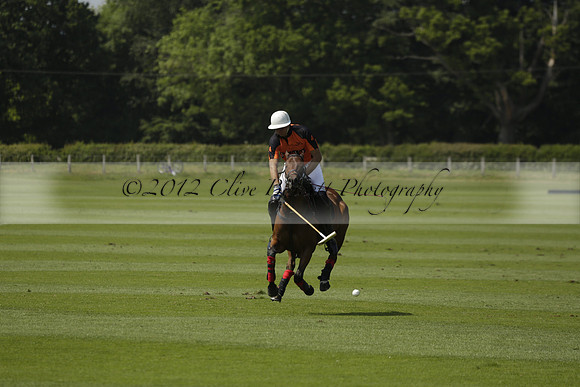 Four Quarters Orange v Montana in a Cicero Cup Polo match 2013.06.06