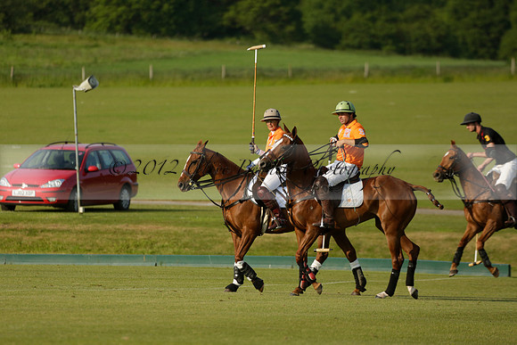 Shoreline v Cowdray Vikings in a Easebourne Cup Semi-final Polo match 2013.06.07