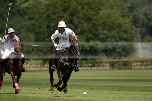 Talandracas v UAE Polo Team in a Veuve Clicquot Gold Cup Polo Match 2013.07.13