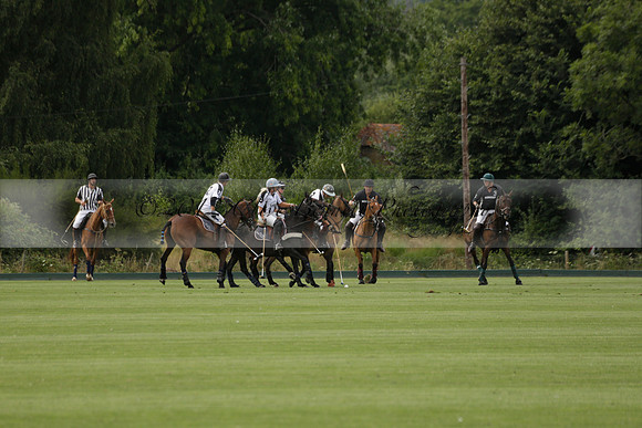 Beau Design v Boscom in an August Rother Cup 4 goal polo match at Cowdray Park Polo Club on Wednesday 07 August 2013