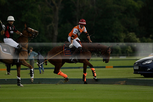 Enigma v Thai Polo in a Veuve Clicquot Gold Cup Polo Match 2013.06.25