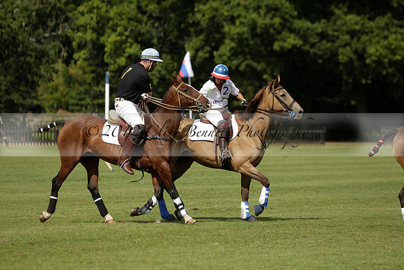 Deloitte v Knightsbridge in the -5 Goal Final at The Pro-Am City Polo Championships on Sunday 1 September 2013 at Ascot Park Polo Club. www.polopictures.co.uk