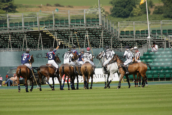 Zacara v Les Lions in a Veuve Clicquot Gold Cup Polo Match 2013.07.06