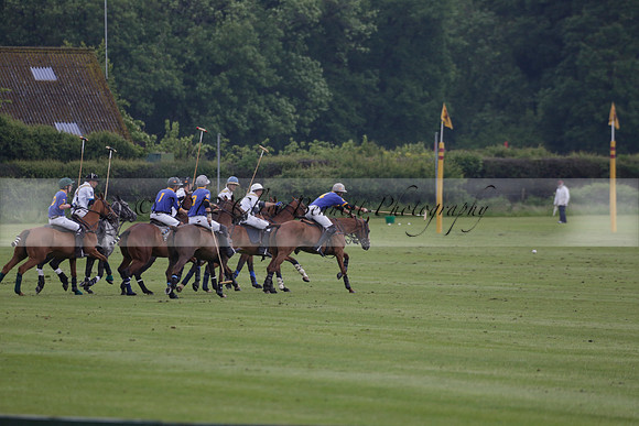 Burningfold v Combe Place in a June 4 Goal Cup polo match 2013.06.11