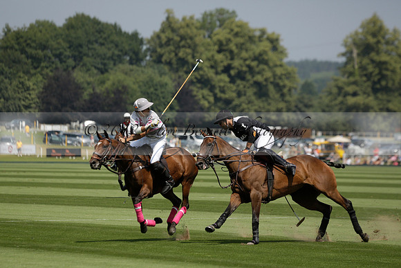 Zacara v Talandracas in a Veuve Clicquot Gold Cup Polo Match 2013.07.18