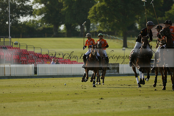 Shoreline v Cowdray Vikings in a Easebourne Cup Semi-final Polo match 2013.06.07