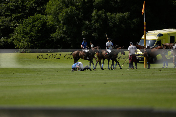 UAE Polo v El Remanso in a Veuve Clicquot Gold Cup Polo Match 2013.07.05
